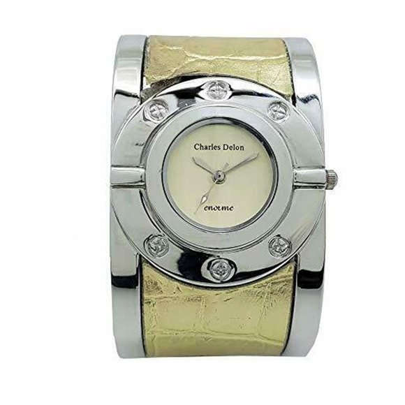 Charles Delon Casual Style Silver/Gold Watch main image 2